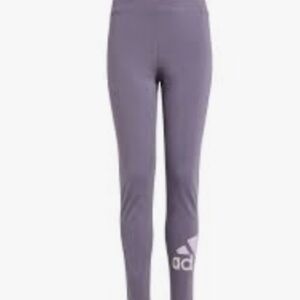 Brand New Adidas Purple Youth Leggings